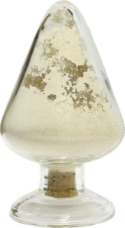 納豆パウダーが入った木のガラス瓶の画像